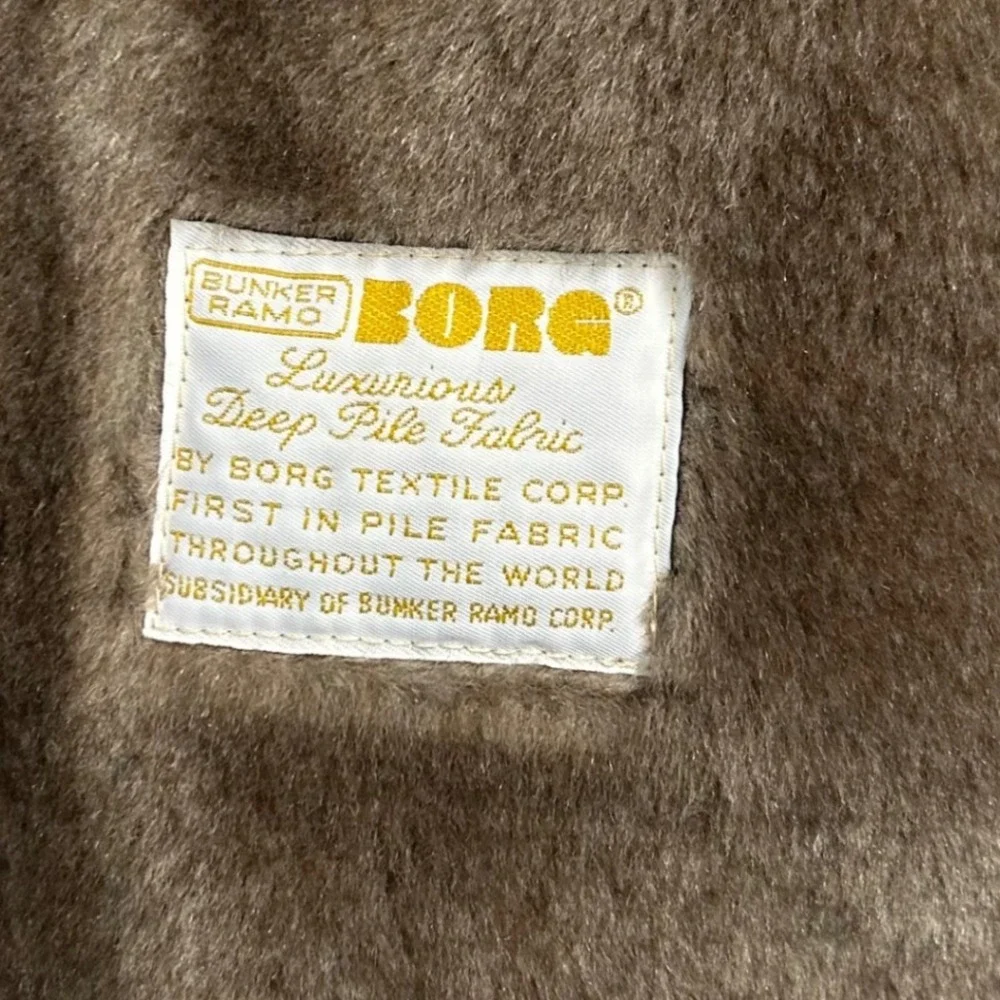 Vintage JCPenny Bunker Ramo Borg Coat Men Size 40 Reg‎ Lined The Men's Shop